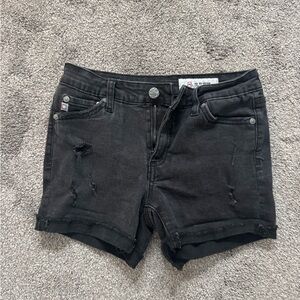 AG Adriano Goldschmied Kids The Heather Boyfriend Roll Up Shorts - 14 kids